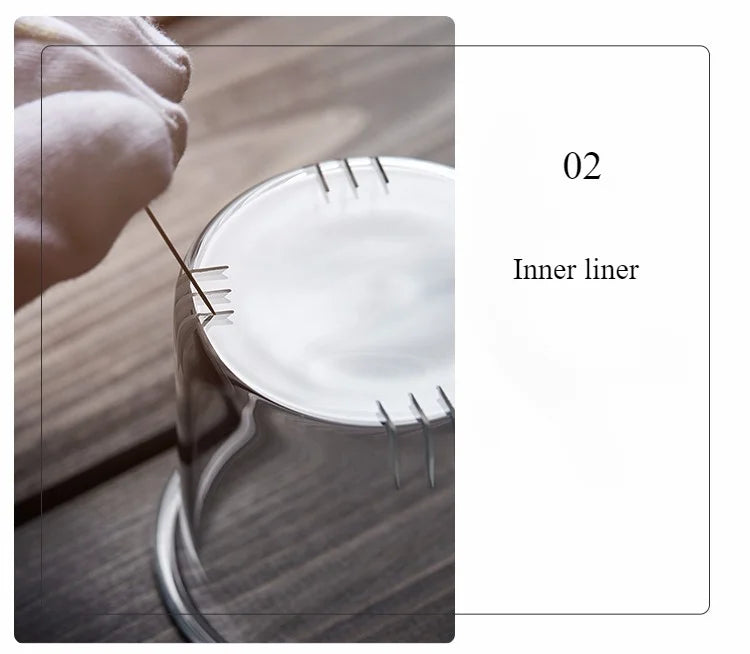 400ml/1000ml Heat-resistant Glass Tea Pot Flower Kettle Kung Fu Teawear Set Tea Strainer Infuser Puer Oolong Barley Pot Teaware