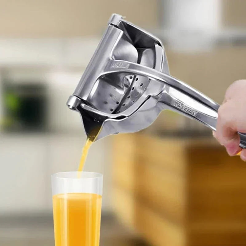 Portable Manual Juice Squeezer Aluminum Alloy Hand Pressure Juicer Pomegranate Orange Lemon Juice Kitchen Tools