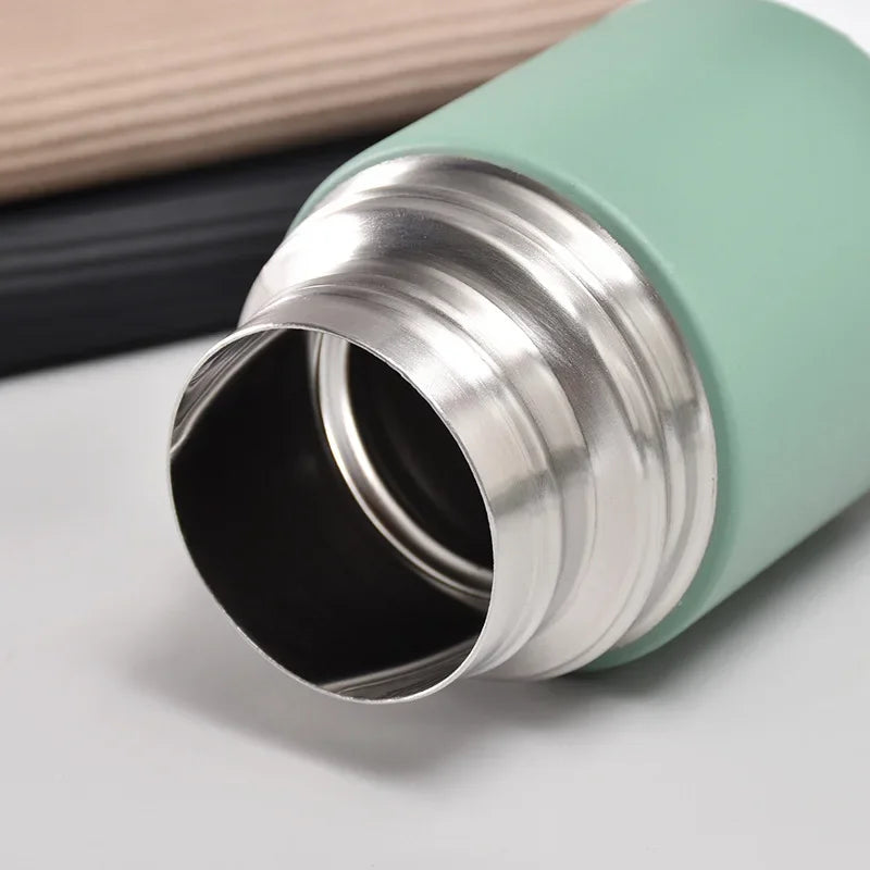 500ML Stainless Steel Vacuum Flask Gift Set Office Business Style Thermos Bottle Outdoor Hot Water Thermal Insulation Couple Cup