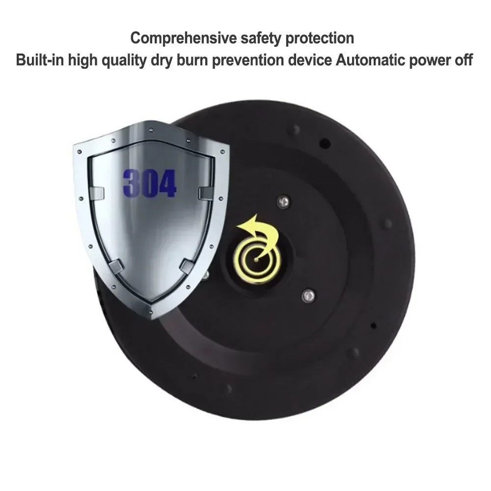 2L Food-grade Stainless Steel Electric Kettle Fast Boiling Hot Water Heater, Multi-purpose Teapot for Coffee, Beverage Daily Use