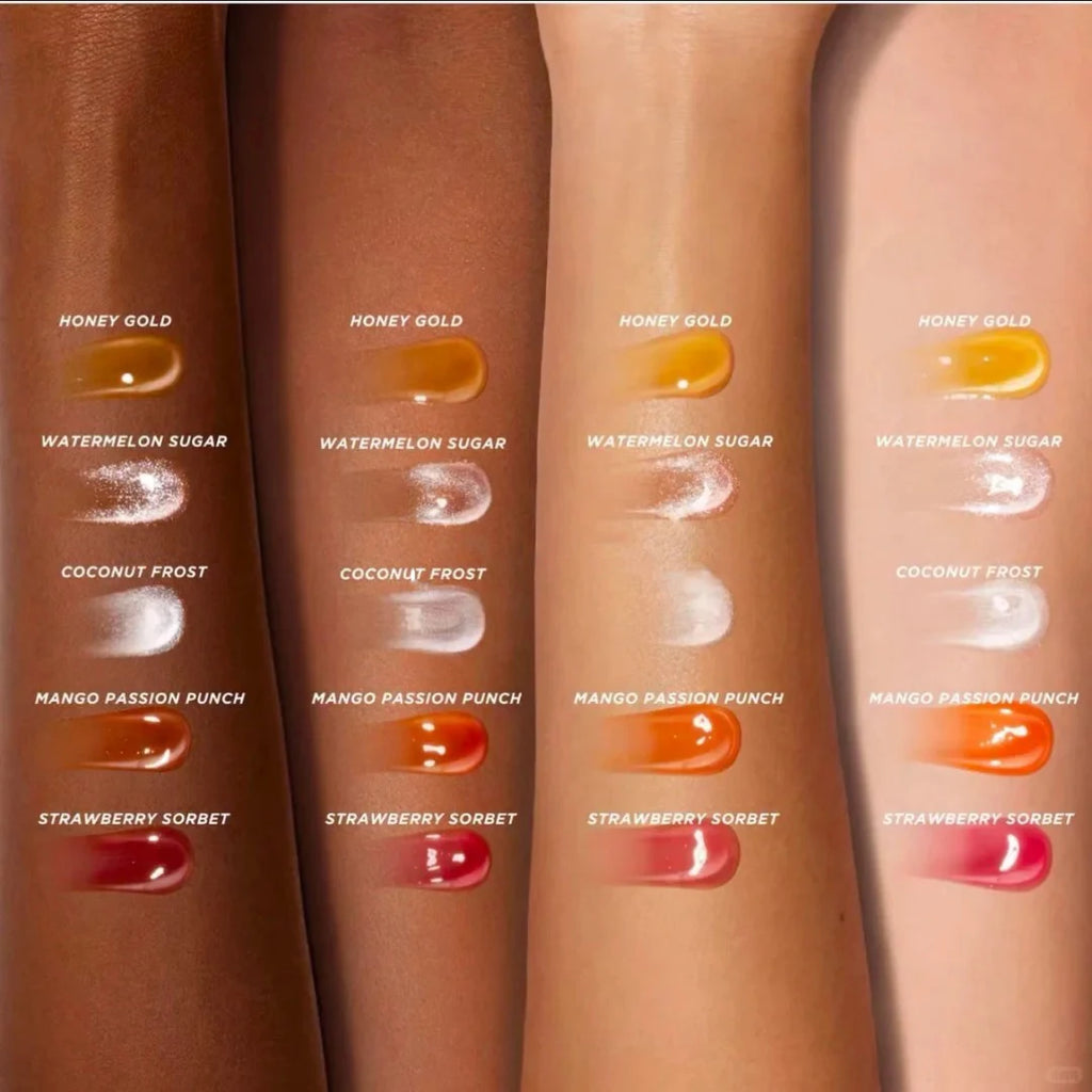 Gisou New Autumn Winter Limited Edition Long-lasting Moisturizing Lip Oil Gloss Care Lips Plumping Exfoliating Milky Mocha Gloss