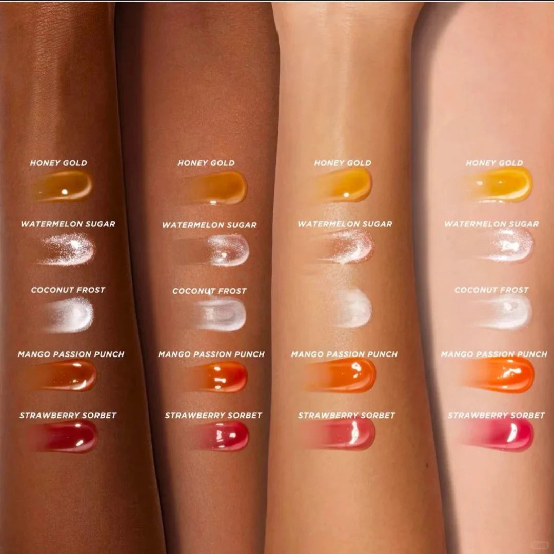 Gisou New Autumn Winter Limited Edition Long-lasting Moisturizing Lip Oil Gloss Care Lips Plumping Exfoliating Milky Mocha Gloss