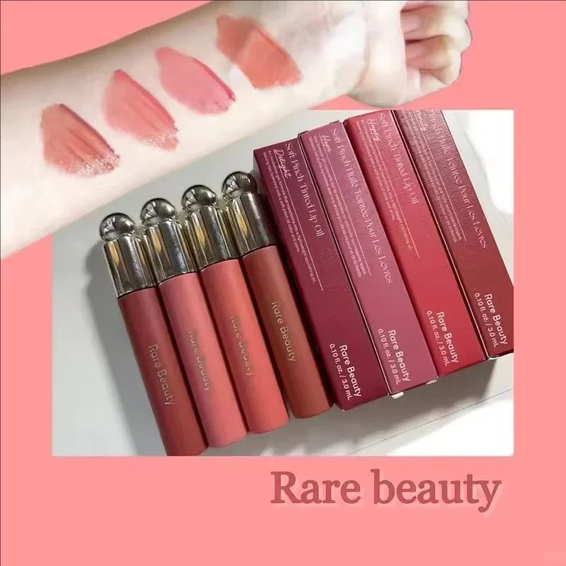 Rare Beauty New Smooth Liquid Lip Gloss Hydrating Moisturizing Lasting Natural Bright Lightweight Nutrient Repair Tinted Lip Oil
