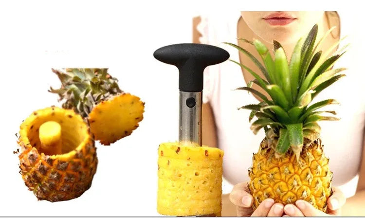 Pineapple Slicer Peeler Cutter Parer Knife Stainless Steel Kitchen Fruit Tools Cooking Tools kitchen accessories kitchen gadgets