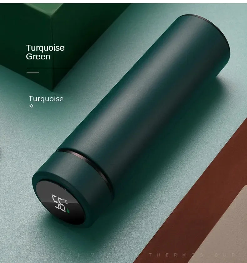 500ML Stainless Steel Thermos Cup with Separator 316 Smart Cup High Value Gift Cup Coffee Cup Father's Gift Cold Cup To Business