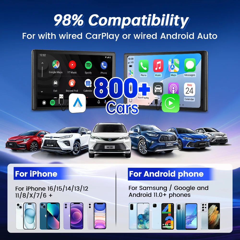 CarlinKit Wireless CarPlay Box Mini Ultra 3 Wired To Wireless CarPlay Adapter USB Plug and Play Wifi Bluetooth Fast Auto Connect