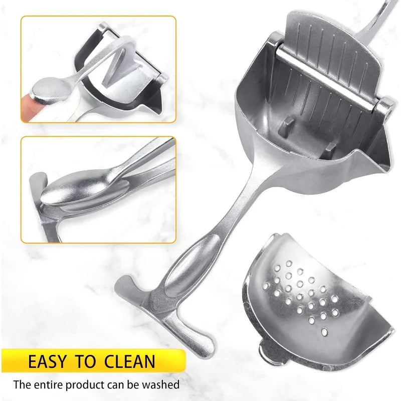 Manual Juicer, Fruit Juice Squeezer, Detachable Heavy Duty Citrus Squeezer Extractor Tool, Premium Quality Metal Alloy Squeezer