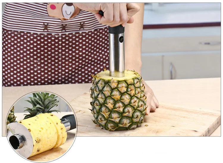 Pineapple Slicer Peeler Cutter Parer Knife Stainless Steel Kitchen Fruit Tools Cooking Tools kitchen accessories kitchen gadgets