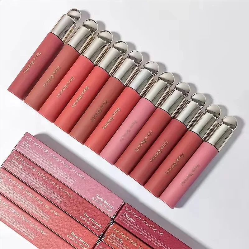Rare Beauty New Smooth Liquid Lip Gloss Hydrating Moisturizing Lasting Natural Bright Lightweight Nutrient Repair Tinted Lip Oil