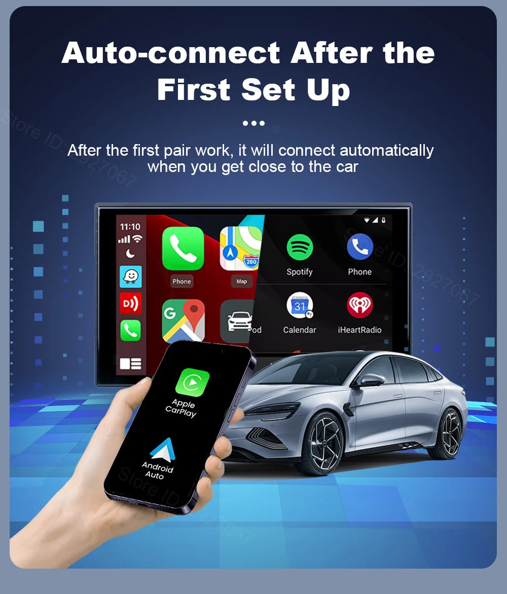 CarlinKit Wireless CarPlay Box Mini Ultra 3 Wired To Wireless CarPlay Adapter USB Plug and Play Wifi Bluetooth Fast Auto Connect