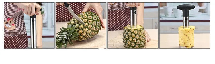 Pineapple Slicer Peeler Cutter Parer Knife Stainless Steel Kitchen Fruit Tools Cooking Tools kitchen accessories kitchen gadgets