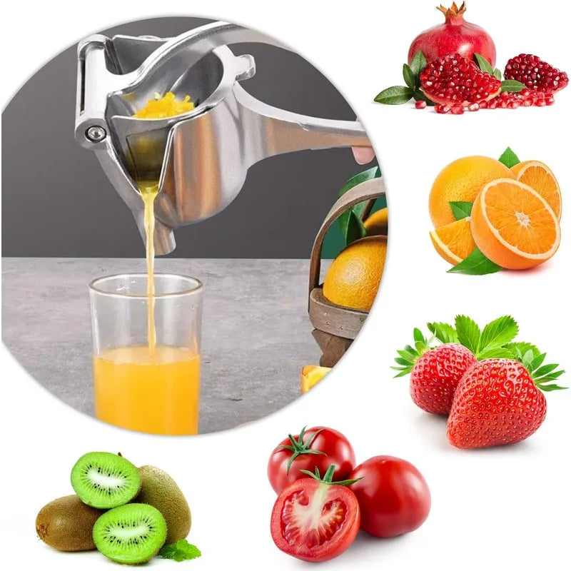 Manual Juicer, Fruit Juice Squeezer, Detachable Heavy Duty Citrus Squeezer Extractor Tool, Premium Quality Metal Alloy Squeezer