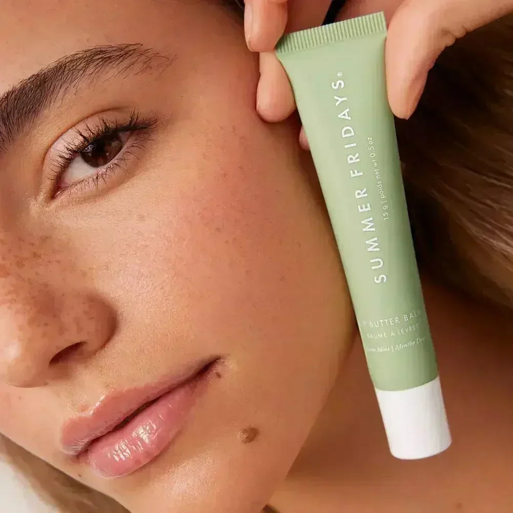 NEW Summer Fridays Mini Lip Gloss Set Vanilla Beige Lip Balm Long Lasting Moisturizing Smooth Soft Tube Makeup Lip Care Suit