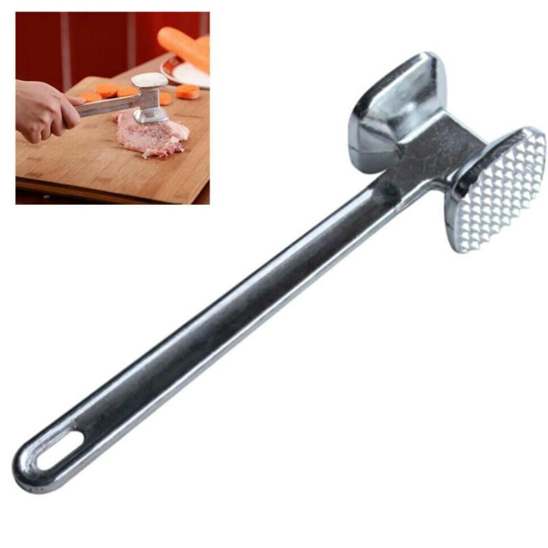 1PC Zinc Alloy Meat Tenderizer Hammer Mallet Tool for Pounding Beef Steak Chicken Pork Meat Hammer Kitchen Tool