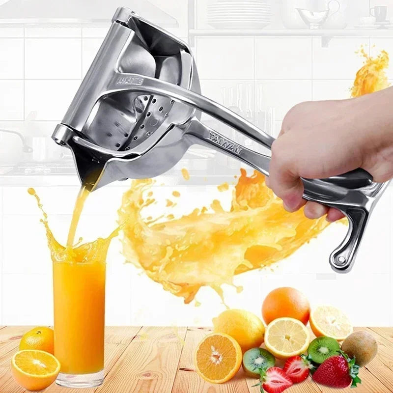 Portable Manual Juice Squeezer Aluminum Alloy Hand Pressure Juicer Pomegranate Orange Lemon Juice Kitchen Tools