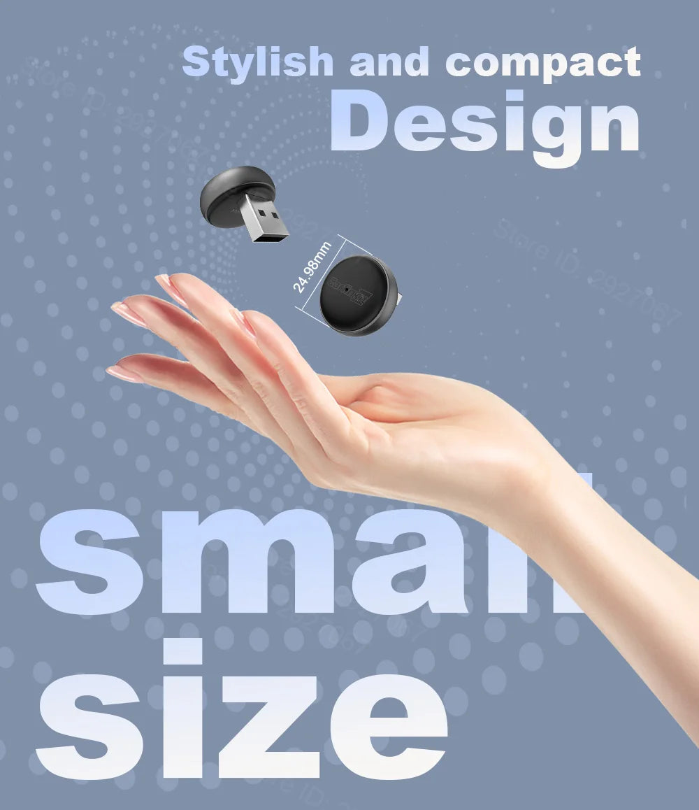 CarlinKit Wireless CarPlay Box Mini Ultra 3 Wired To Wireless CarPlay Adapter USB Plug and Play Wifi Bluetooth Fast Auto Connect