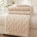 1pc Single-Layer Coral Fleece Blanket, Lightweight & Multi-Purpose Blanket Bed Cover,For Living Room Sofa Cover, Nap Blanket