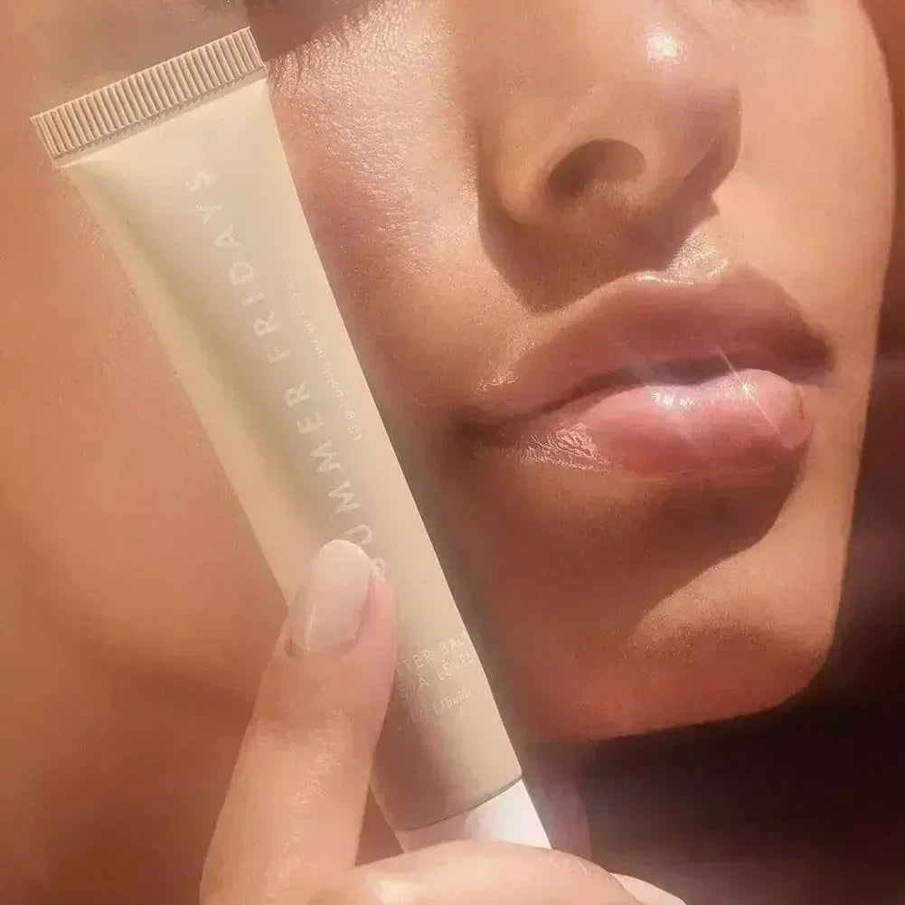 NEW Summer Fridays Mini Lip Gloss Set Vanilla Beige Lip Balm Long Lasting Moisturizing Smooth Soft Tube Makeup Lip Care Suit