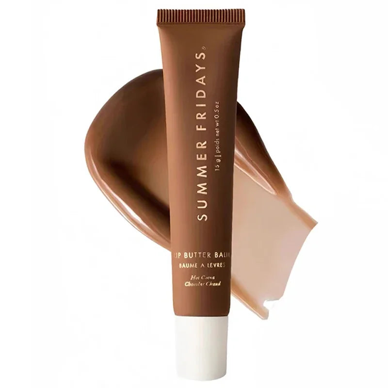 NEW Summer Fridays Mini Lip Gloss Set Vanilla Beige Lip Balm Long Lasting Moisturizing Smooth Soft Tube Makeup Lip Care Suit