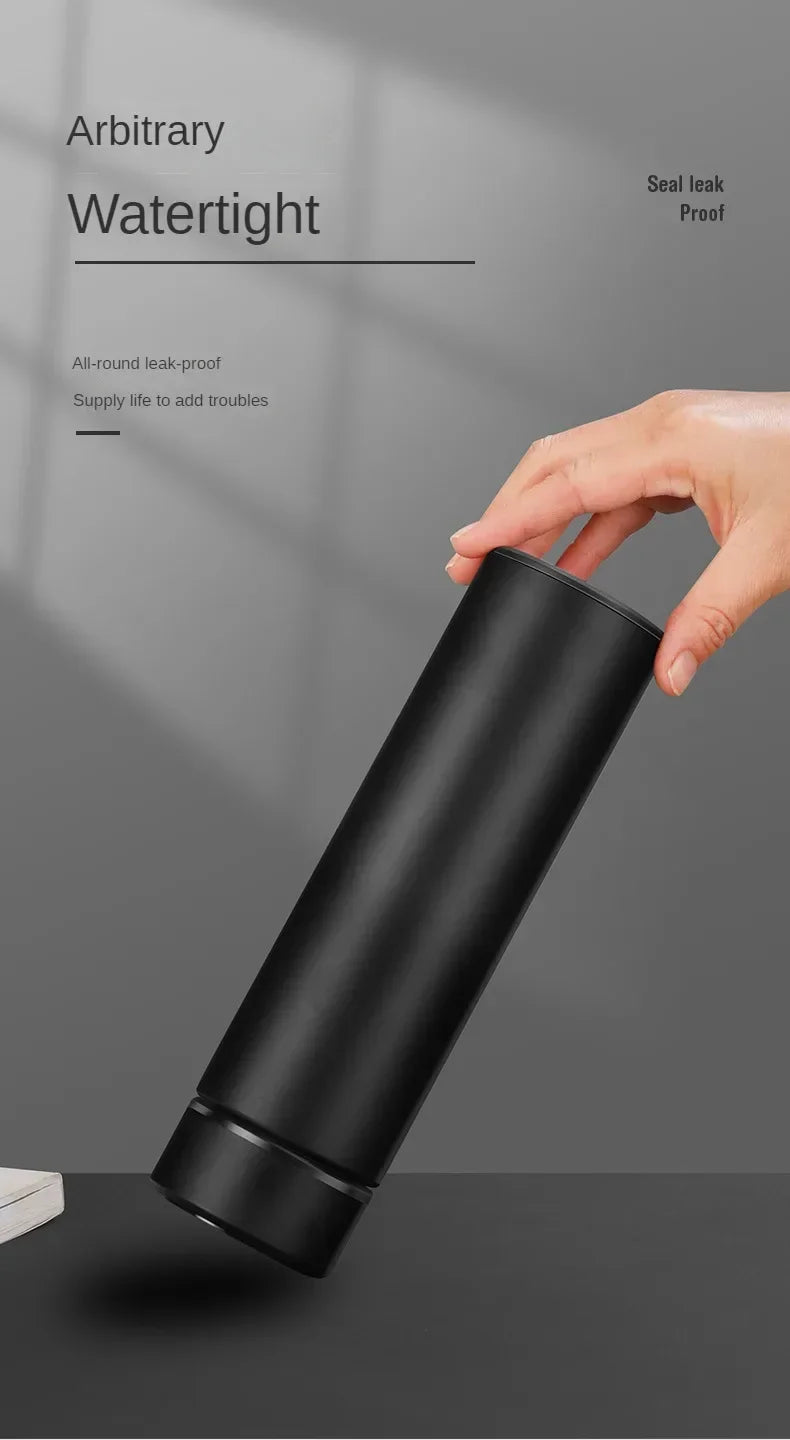 500ML Stainless Steel Thermos Cup with Separator 316 Smart Cup High Value Gift Cup Coffee Cup Father's Gift Cold Cup To Business