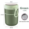 530ml/710ml Food Thermal Jar Insulated Soup Cup Thermos Containers Stainless Steel Lunch Box Thermo Keep Hot for School Children
