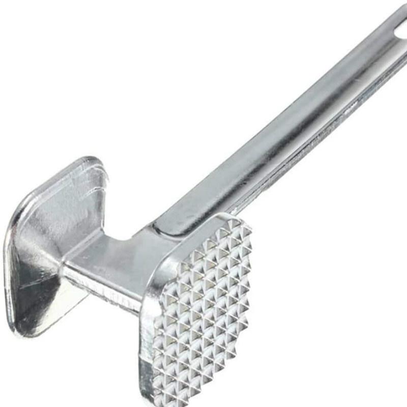 1PC Zinc Alloy Meat Tenderizer Hammer Mallet Tool for Pounding Beef Steak Chicken Pork Meat Hammer Kitchen Tool