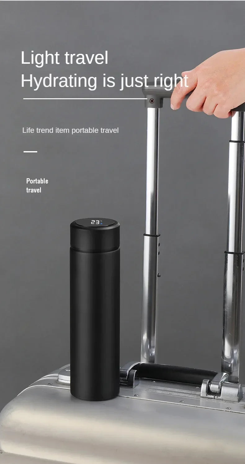 500ML Stainless Steel Thermos Cup with Separator 316 Smart Cup High Value Gift Cup Coffee Cup Father's Gift Cold Cup To Business