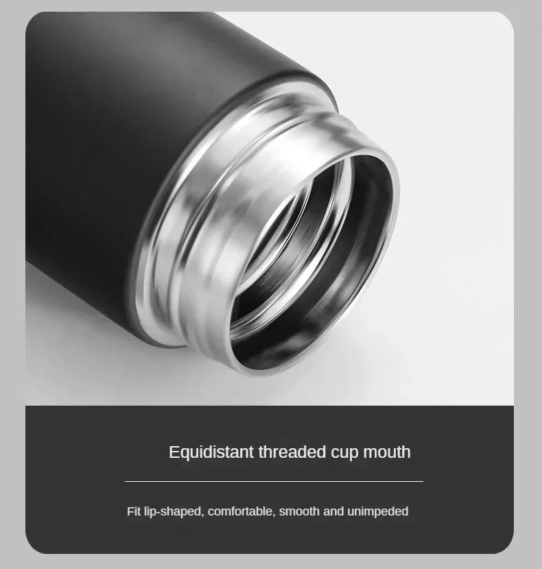 500ML Stainless Steel Thermos Cup with Separator 316 Smart Cup High Value Gift Cup Coffee Cup Father's Gift Cold Cup To Business