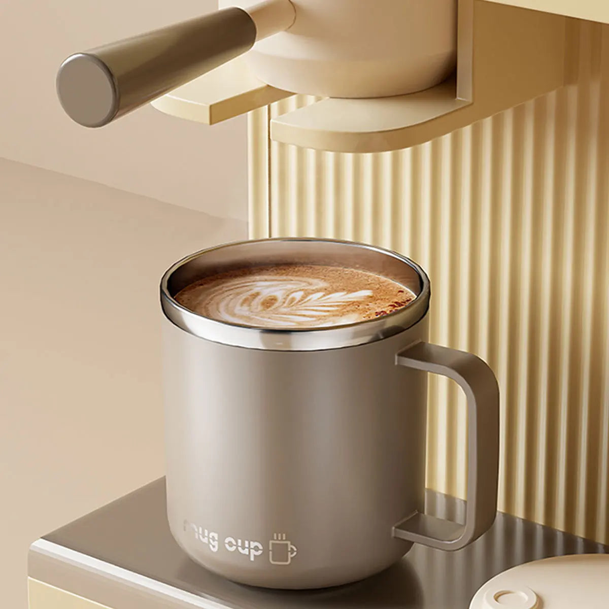 400ML Insulated Coffee Mug With Lid 304 Stainless Steel Double Wall Water Cup Sealed Milk Coffee Cup Student Adult Drinkware