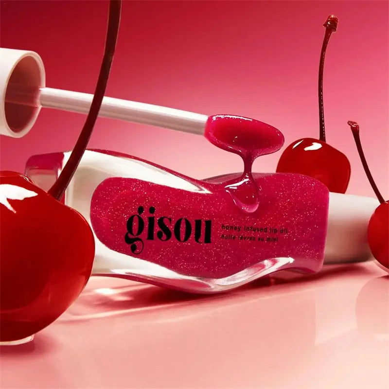Gisou New Autumn Winter Limited Edition Long-lasting Moisturizing Lip Oil Gloss Care Lips Plumping Exfoliating Milky Mocha Gloss